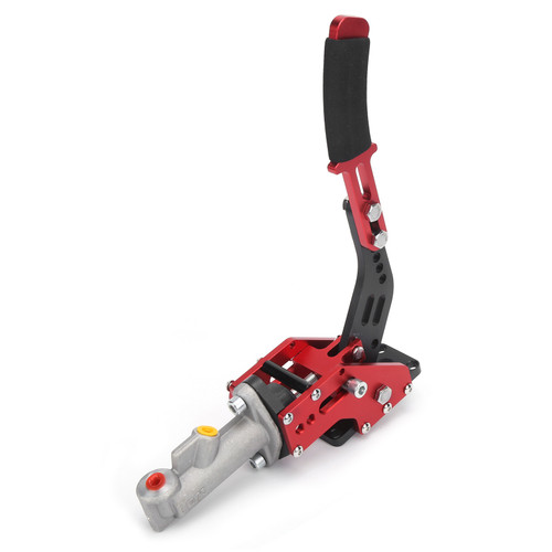 Racing Hydraulic Handbrake Aluminum Red with Sponge Wrapped Handle Modification Universal