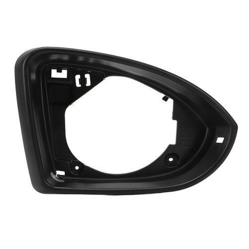 Side Wing Mirror Trim Door Rear View Mirror Frame Surround Trim Bezel Exterior Glass Holder for Mk7 2012‑2022 Right