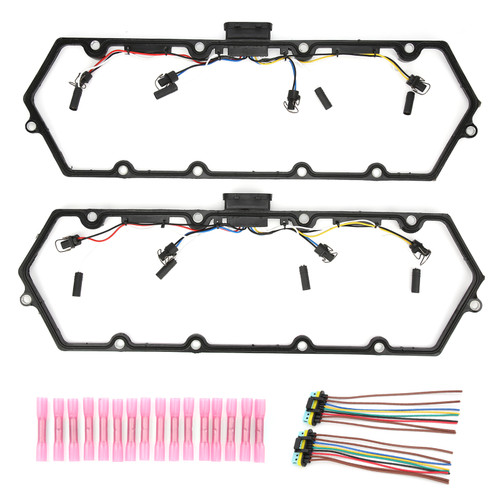 Powerstroke Valve Cover Gaskets with Harness Set F41Z‑6584‑AA Fit for Ford 7.3L 1999-2003