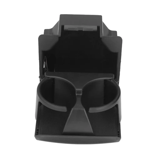 Rear Center Console Cup Holder 96967‑9FD0B Black Replacement for Nissan Titan 2004‑2015