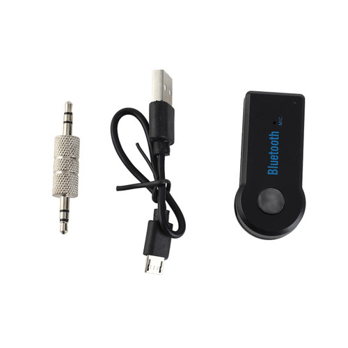 Lightweight Portable Car Use Receiver Handsfree Wireless BT FM Transmitter MP3 Music Player 3.5mm Interface AUX Adapter