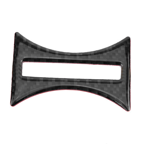 Carbon Fiber Car Water Cup Holder Sticker Trim for Mercedes CLA GLA A Class Classic Style
