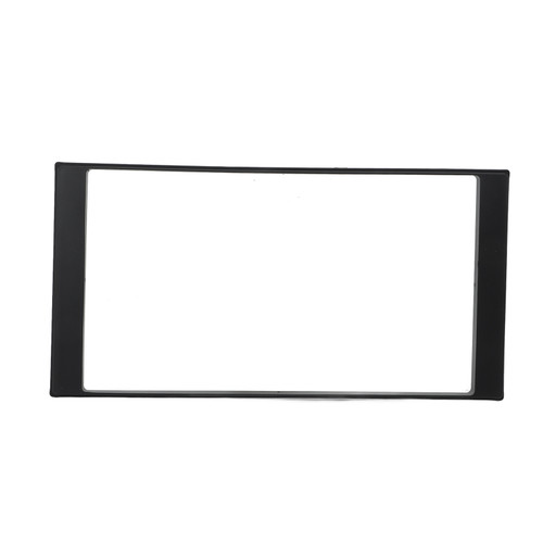 Double Din Car Radio Stereo Fascia Black Player Panel Replacement for NISSAN Livina 2013-2017