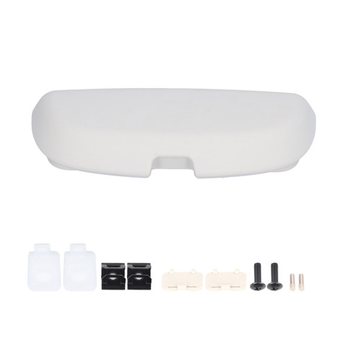 Car Sunglasses Holder Glasses Case Storage Box Overhead Grab Handle Mounted Fit for LAMANDO 2014‑2019Gray