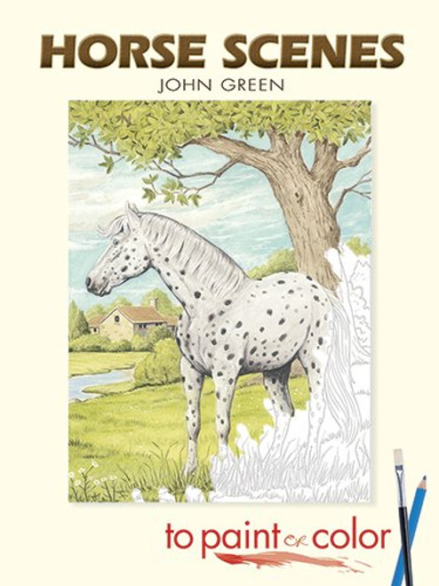 Horse Scenes to Paint or Color (Dover Art Coloring Book) Horse Scenes to Paint or Color (Dover Art Coloring Book)