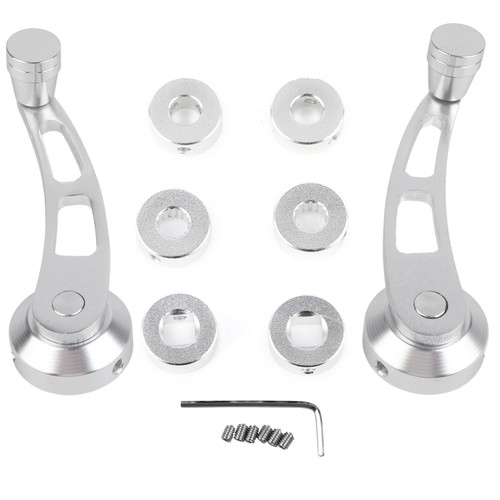 2PCS Car Auto Window Crank Handle Set Car Accessory for Older Models
