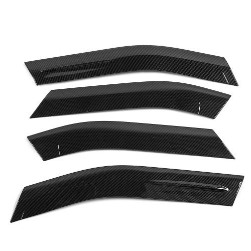 4pcs Interior Door Panel Trim Carbon Fibebr Style Fits for Range Rover Evoque L551 19-20