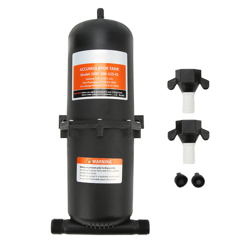 1L RV Pressure Tank Constant Pressure Strong Cushioning Smooth Water Flow for Ships Yachts Pressure Stabilizing System