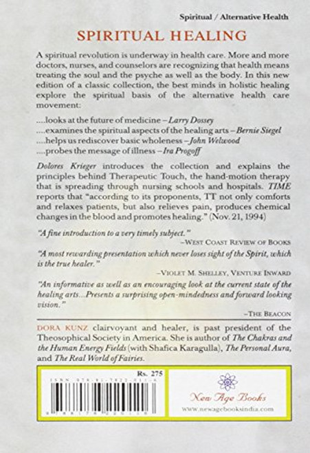 Spirutual Healing: Doctors Examine Therapeutic Touch and Other Holistic Treatments Spirutual Healing: Doctors Examine Therapeutic Touch and Other Holistic Treatments
