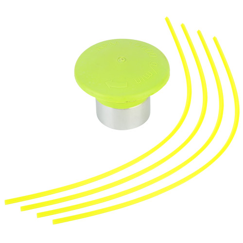 2 Line Alloy Trimmer Head Lawn Mower Accessory Gardening Tool