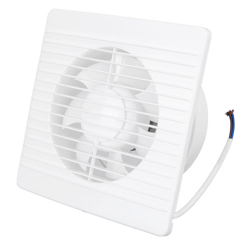 WallMounted Exhaust Fan 7Blades Ventilation Fan with Check Valve for Kitchen Bathroom 20 cm