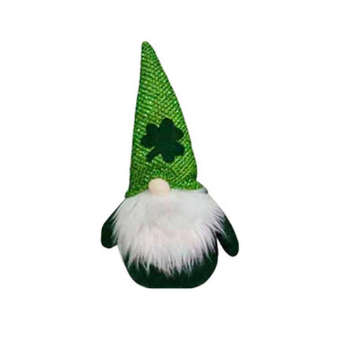 Plush Doll St. Patricks Day Decorations Faceless Doll Decoration Holiday Ornaments