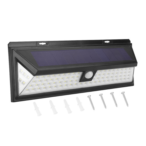 LED SolAr Powered Waterproof Motion Sensor Outdoor Lamp Induction Yard Garden Wall Light(86)