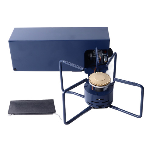 Foldable Cassette Stove Multifunctional Freely Adjust Portable Camping Stove with Storage Bag for Home Outdoor