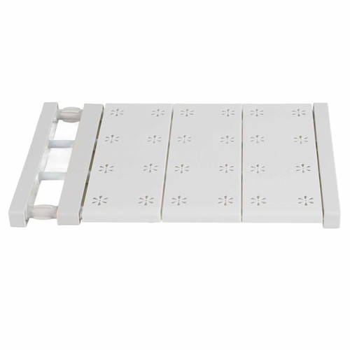 Closet Dividers Shelf Dividers Closets Shelf Closet Separator Stretchable Perforation Free for Organization Shortage Length 14.96‑23.62in