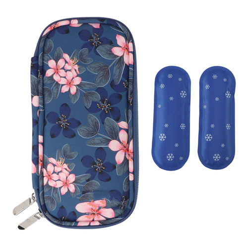 Insulin Cooler Case Portable Nylon Waterproof Efficient Freshness Preservation Diabetic Insulated Case for Travel Type 4