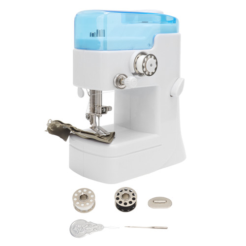 Mini Sewing Machine Multifunction Portable ABS Battery Powered Kids Sewing Machine for Children Craft DIY