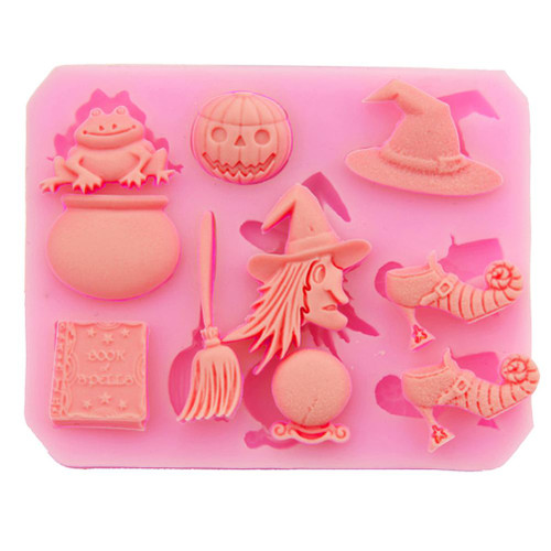 Halloween Cake Mold Halloween Party Silicone Chocolate Mold DIY Baking Tool