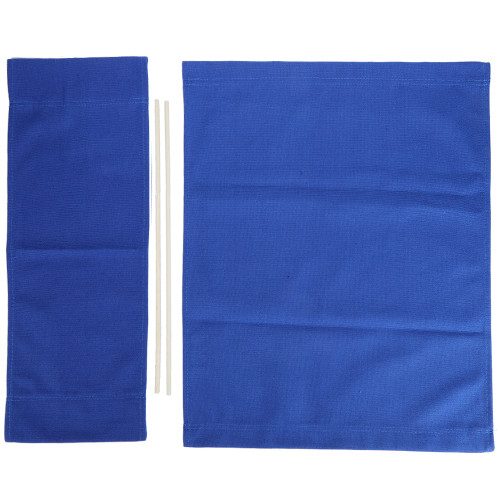 1 Set Director Chair Canvas Replacement Seat Cloth Home Supplies Furniture AccessoriesBlue