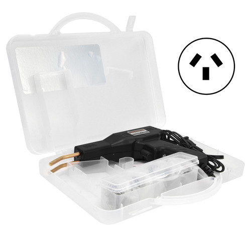 Plastic Welder HandHeld PVC Plastic Car Bumper Repair Multifunctional Plastic Welding Machine(Black  )