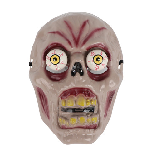 Halloween Zombie Mask with Eyes Horrible Mask Cosplay Masquerade Party Supplies