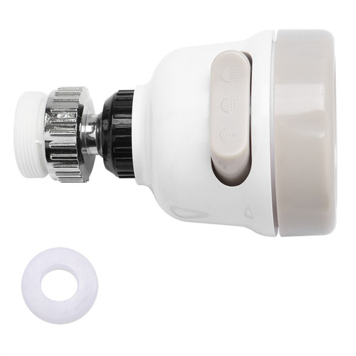 360° Rotatable Kitchen Faucet Spray Head Tap Filter Nozzle 3 Modes Adjustment