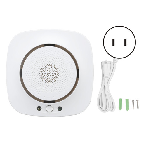 Smart Fire Smoke Alarm APP Remote Control Faster Response 85dB Real Time WiFi Smoke Detector for Home ‑