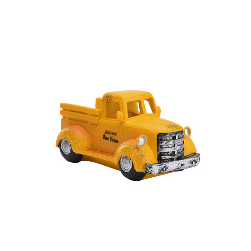 Farmhouse Truck Flower Arrangement Spring and Summer Country Table Decoration Resin Crafts Farmhouse Truck Flower Arrangement