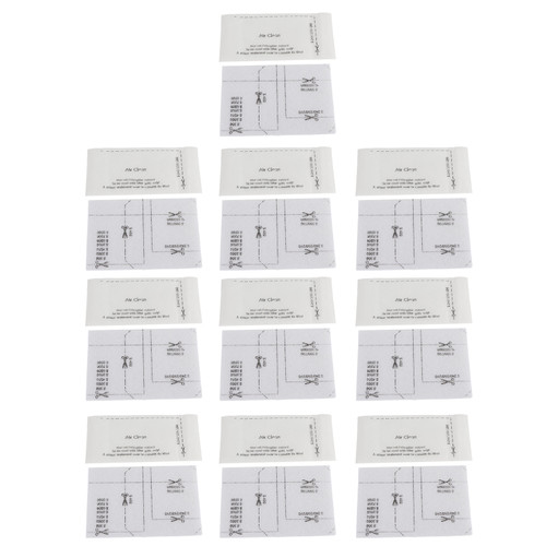 10Set Fiber Filter Screen Kit Vacuum Cleaner Accessories Fit for Miele FJM GN Series White