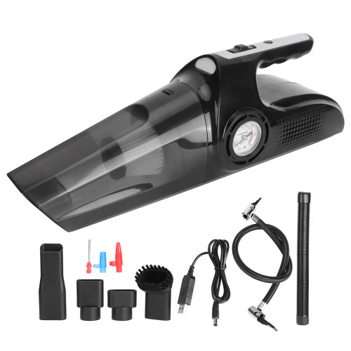 120W Portable USB Rechargeable 4‑In‑1 Cordless Vacuum Cleaner Wet Dry Dual Use for Home Car
