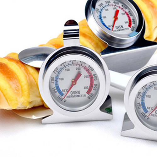 Oven Temperature Measuring Tool Stainless Steel Kitchen Temperature Measuring Tool Grill  Temperature Measuring Tool with Hook Instant Read for Kitchen