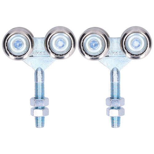 2Pcs Door Hanging Wheel Pulley Roller Glass Door Accessory for Barn Door Diameter 35mm