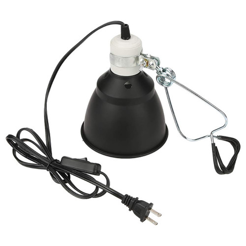 Reptile Lamp Clamp Lamp Fixture Stand Light Bulb Holder for Basking Light