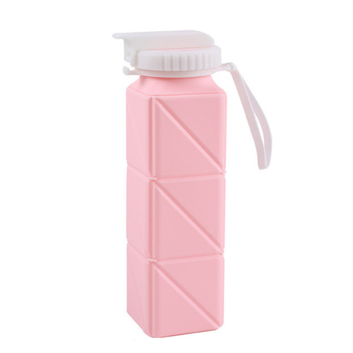 Collapsible Water Bottles Portable Silicone Travel Bottles Leakproof Reusable Water Cups for Gym Camping Hiking Sports