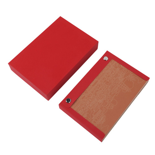 3D Art Memo Pad Innovative Exquisite Changan Street Effects Tearable DIY Paper Carving 3D Notepad for Desktop Decoration