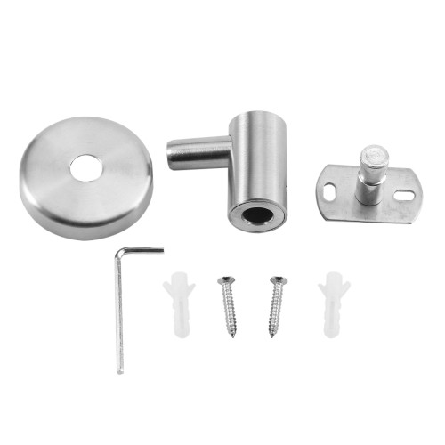 Durable 304 Stainless Steel Bathroom Kitchen Wall Mounted Single Clothes Hook Home Towel Hanger
