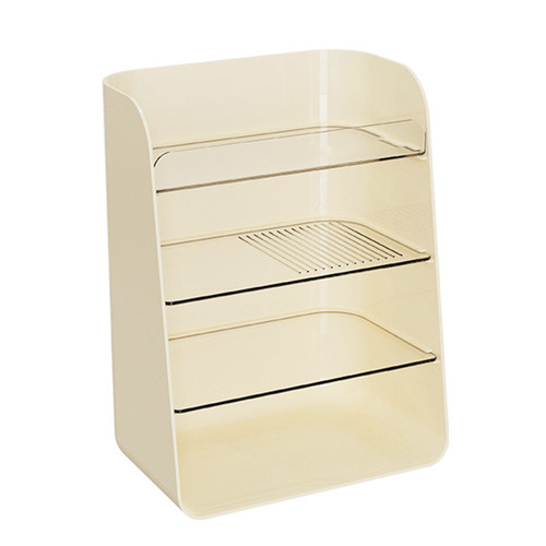 Large Capacity Cosmetics Storage Box Multilayered Makeup Organizer for Countertop Bedroom Home