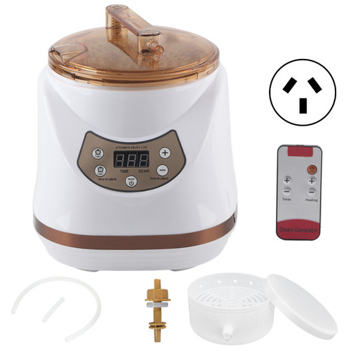 1000W 2L Sauna Steamer Pot Portable Multifunctional Spa Fumigation Machine for Body Detox Weight LossAU Plug 220V