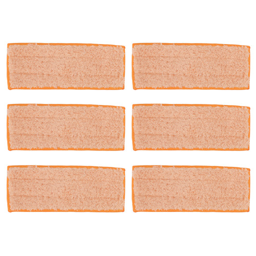 6PCS Wet Mopping Pad Reusable Washable Fast Cleaning Fiber Mopping Pad Replacement for 240 241