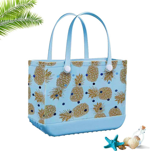 Oversized Beach Bags Outdoor EVA Tote Bag Waterproof Sandproof Portable Travel Bags for Beach Sports Markets