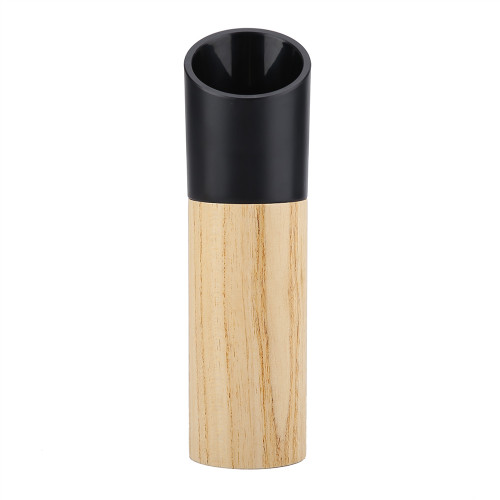 Wooden Safe Eco friendly Manual Pepper Grinder Grinding Tool Household(Black)