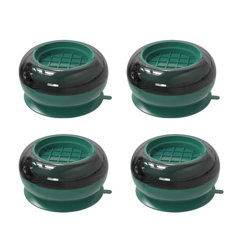 4pcs Washing Machine Anti Skid Mat Universal Heightening Refrigerator Shock Absorbing Pad for Household