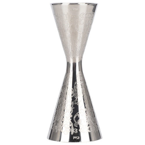 30ml 45ml Beautiful Stainless Steel Jigger with Scale Drink Wine Measuring Cup Bar Accessories