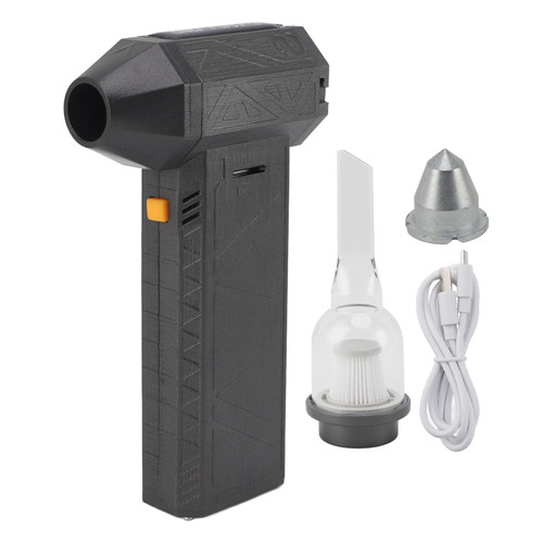 Jet Fan Dry Mini Blower High Power Handheld Multifunctional Portable Mini Jet Blower with Vacuum Cleaner Safety Hammer Kit