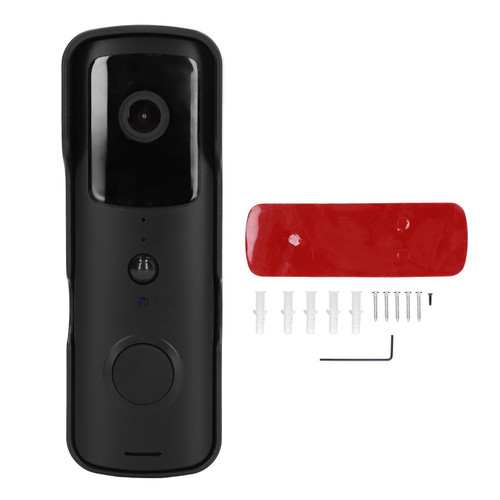 1080P Smart Visual Doorbell Wireless WiFi Doorbell Remote Recording Doorbell for Household
