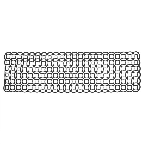 Table Runner Modern European Style Seats Flag Towels Table Pennants for Wedding Gray