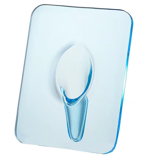 Art Photo Frame Vase Resin Multi Functional Hydroponic Flower Vase for Office Home Transparent Blue