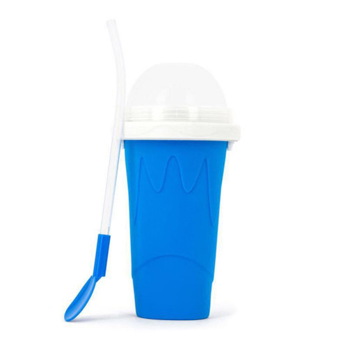 Slushy Maker Portable Travel Ice Cup DIY Homemade Freeze Drinks Cup Hot Summer Cooler Making Cup for Kids