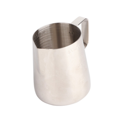 Milk Frothing Pitcher Thickening Stainless Steel Coffee Latte Craft Cup Art Jug with Double Side Scale350ml