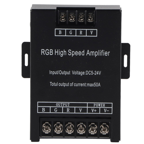 LED Signal Amplifier Lamp RGB Light Strip Power Controller Repeater Module DC5-24V
